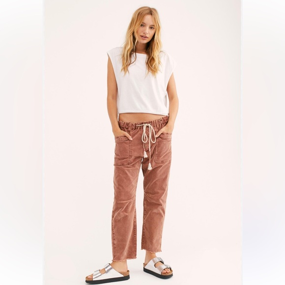 Free People Pants - Free People Free City Slouch Cord
Pants Sz SM